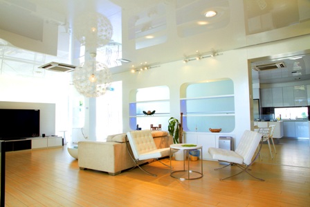 reflective ceiling